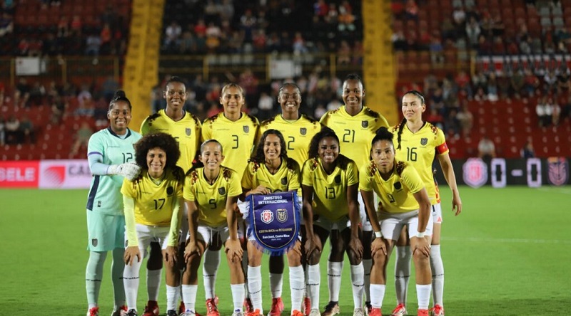 Ecuador confirma su nómina para la Liga de Naciones Femenina