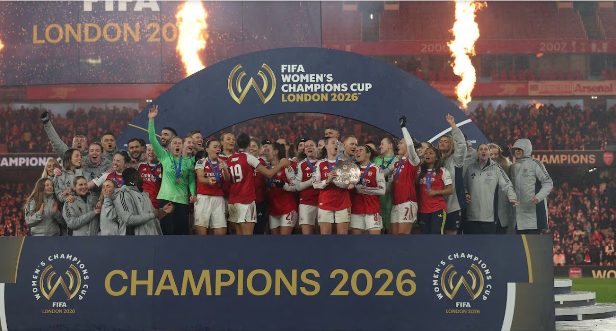 El Arsenal campeón de la Copa de Campeones