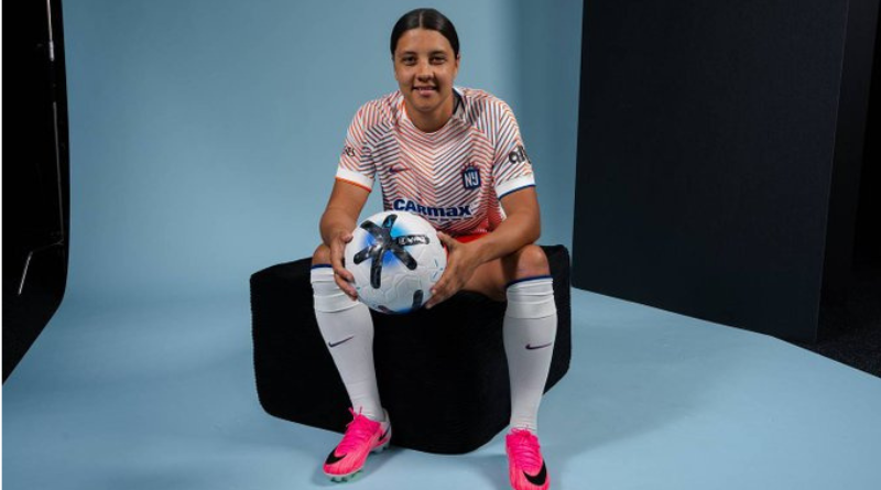 Sam Kerr regresa a la NWSL y es presentada como nueva jugadora del Gotham FC